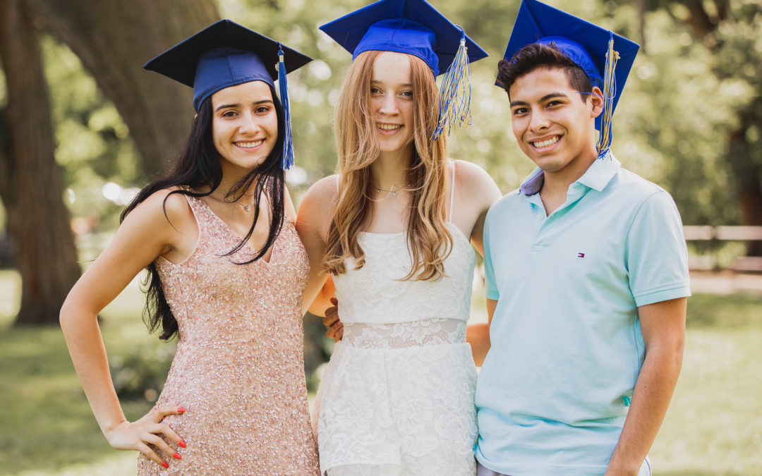 Graduation Photos Near North Avenue Beach