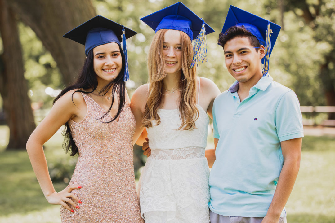 Graduation Photos Near North Avenue Beach