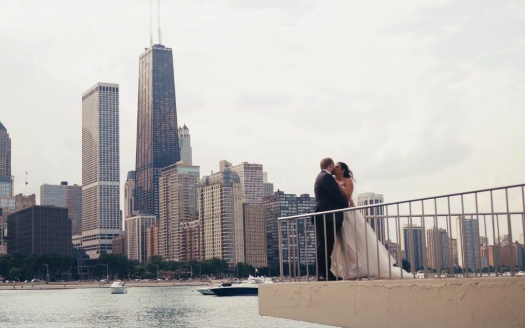 Gaby + Andrew – Beautiful Industrial Wedding at Ovation | Chicago, IL